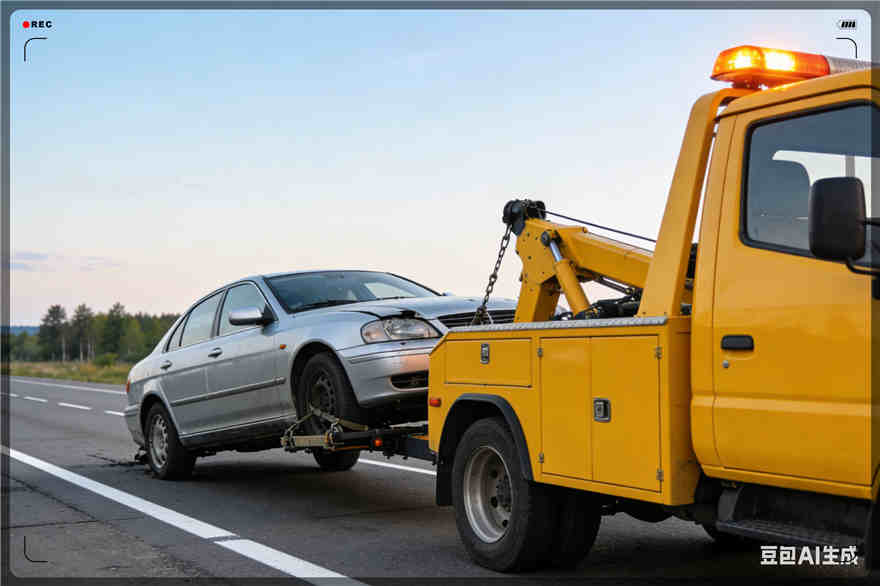 清水河拖车救援电话【案例】