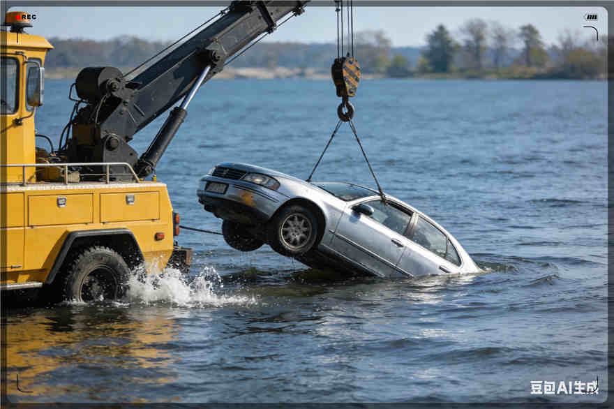 清水河吊车救援电话【案例】